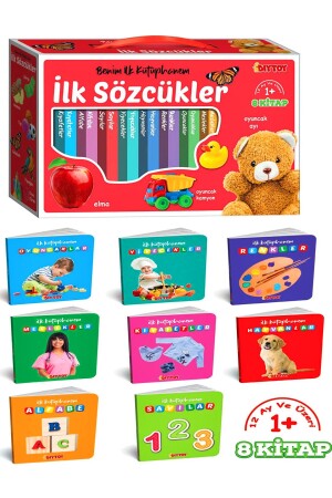 My First Books-Set mit 8 Lehrbüchern für 1–3 Jahre alte Wörter, Sätze und Bücher - 2