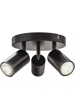 Mylights Modern Üçlü Metal Led Spot Günışığı Ampullü Hareketli Avize MYL003001 - 4