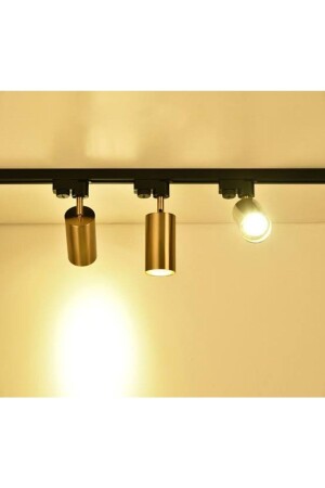 Mylights Triple Rail Spot LED-Spot mit antikem Kopf und Tageslicht-LED-Glühbirne ist im Preis MYL002937 enthalten - 2