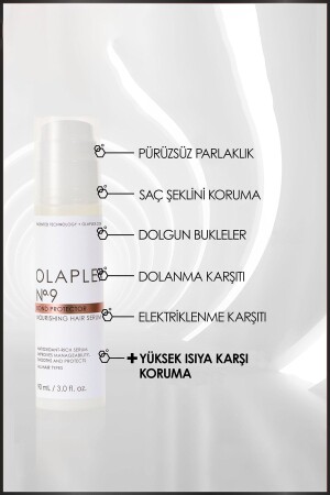 Nº.9 Bond Protector Nourishing Hair Serum - Bağ Koruyucu Besleyici Saç Serumu - 3