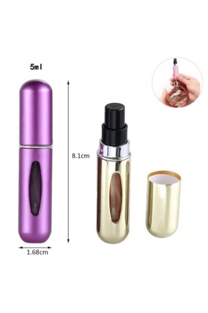 Nachfüllbare Mini-Parfümflasche, 4 ml, Reisegröße - 5