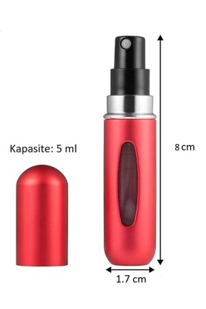 Nachfüllbare Parfümflasche – Sprühparfümflasche im Beutel – leere Parfümflasche - 3