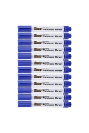 Nachfüllbare Whiteboard-Marker, 12er-Box, Blau, BR-954-12 - 1