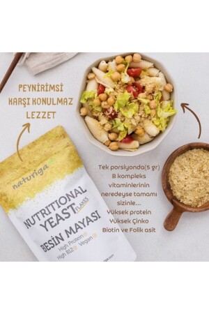 Nährhefe Nährhefe – glutenfrei und zuckerfrei 100 g 3-teiliges Gelegenheitspaket - 5