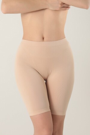 Nahtlose kurze Strumpfhose mit normaler Taille - 1