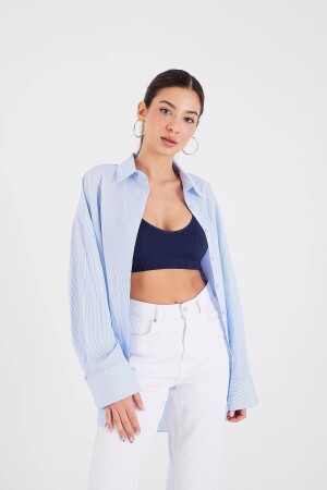 Nahtloser Crop Athlete mit Brustpolster A6009-k1 - Addax