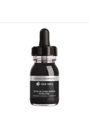 Nan-King India India Ink Schwarz 30 ml (mit Pipette) - 1