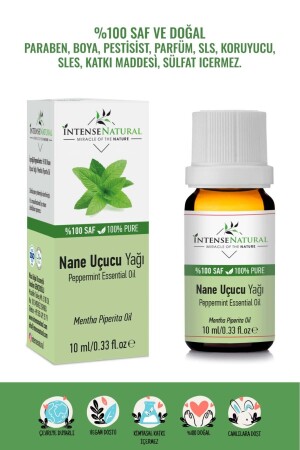 Nane Uçucu Yağı 10 Ml %100 Saf Ve Doğal Peppermint Essential Oil - 1