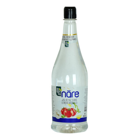 Nare Beyaz Sirke Limon Aromalı 1000 ML - Doğal Rengidir Renklendirici İçermez - 2