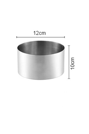 Narkalıp runde runde Kuchenform, Durchmesser 12 cm, Tiefe 10 cm - 6