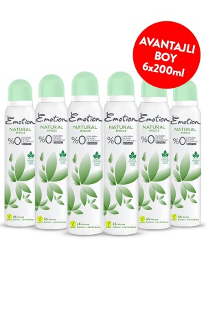 Natural Breeze Kadın Deodorant 6x200 ml - 2