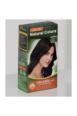 Natural Colors 4n Mittelbrauner Bio-Haarfarbstoff - 1