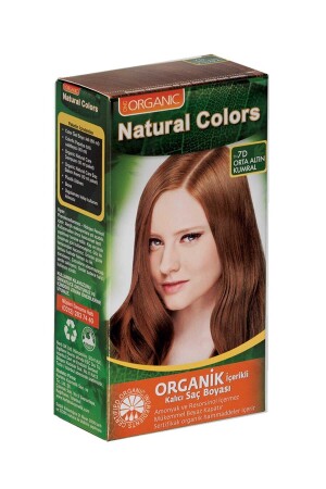 Natural Colors 7d Medium Golden Auburn Bio-Haarfärbemittel - 2