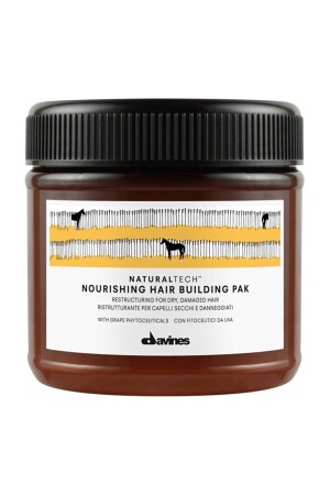 Natural Davines Nourishing Hair Pak Yıpranmış Kuru Saç Maskesi 250 Ml NesliBeauty 741411 - 1