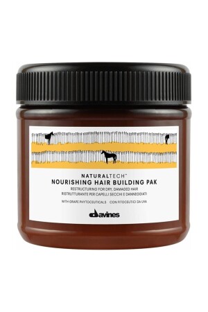 Natural Davines Nourishing Hair Pak Yıpranmış Kuru Saç Maskesi 250 Ml NesliBeauty 741411 - 2