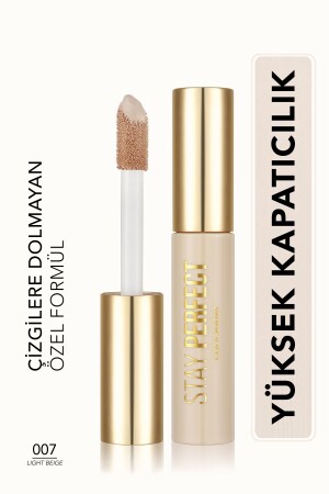 Natural Finish Concealer (COOL UNDERTONE) – Stay Perfect Concealer – 007 Light Beige – 8682536085564 - 2