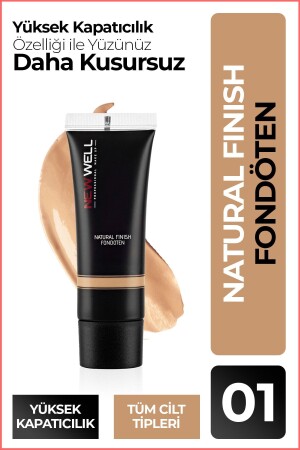Natural Finish Foundation Nr. 01 - New Well