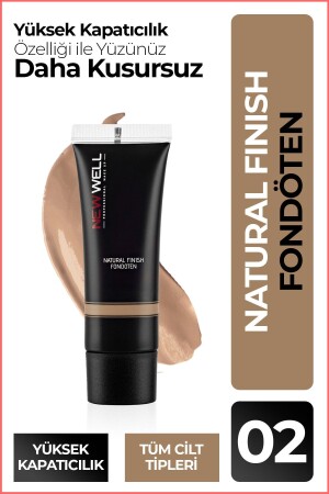 Natural Finish Foundation Nr. 02 - 2