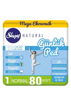 Natural Günlük Ped Normal 80 Adet - 1