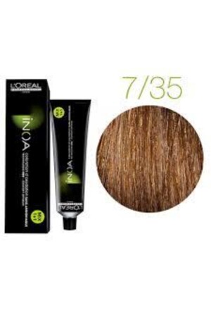 Natural Inoa Kumral Dore Akaju 7.35 Saç Boyası 3474630416147 . NesliBeauty - 1