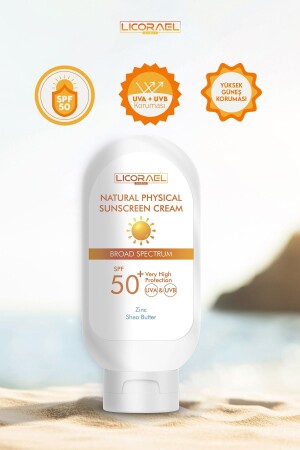 Natural Physıcal Sunscreen Cream Spf50- 100ml - 3