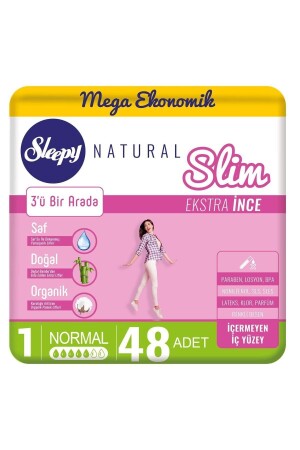 Natural Slim Ekstra Ince Normal (48 Ped) - 1