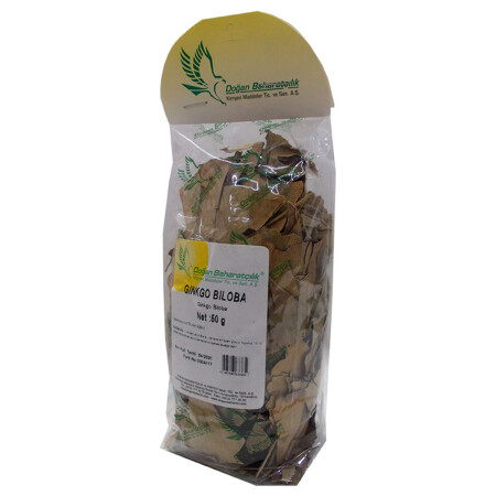 Natürliche Ginkgo-Biloba-Blätter, 50 g Packung - 2