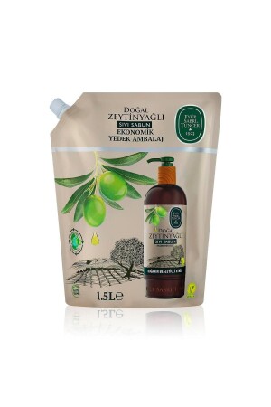 Natürliche Olivenöl-Flüssigseife 1,5 l – Ersatzverpackung TX061C89591021 - 1