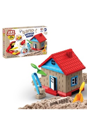 Natürlicher kinetischer Sand für Zuhause, Spielsand-Set, 750 g. Art Sand Hause Spielsand-Set - 1