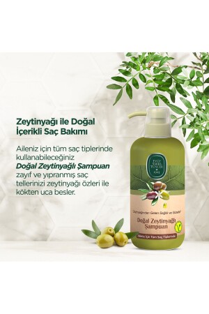 Natürliches Olivenöl-Shampoo 600 ml - 3