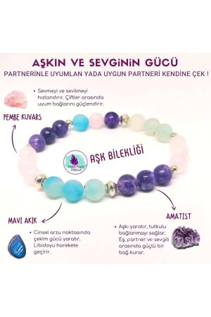 Natursteinarmband - Liebesarmband - Doğal Taşlar Dükkanı