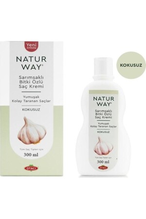 Naturway Sarımsaklı Bitki Özlü Saç Kremi 300 ml - Otacı