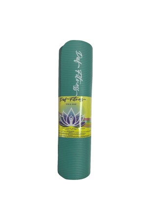 NBR YOGA PILATES MATTE 10 MM (IMPORTIERT) Farbe TÜRKIS - 1