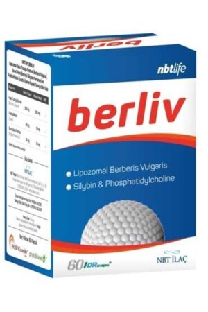 Nbt Life Berliv Liposamal Berberin 60 Kapseln - 3