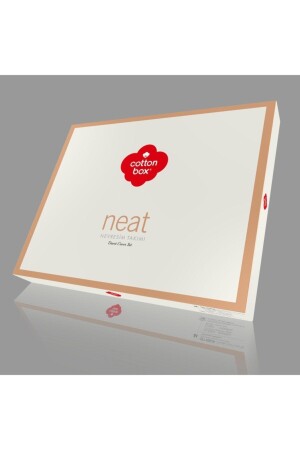 Neat Ranforce Krem Bej Çift Kişilik Nevresim Takımı 8680108055380 - 4