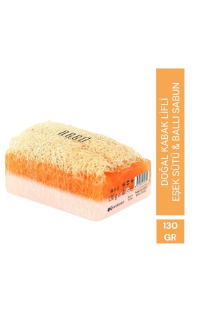 Need Doğal Kabak Lifli Ballı Eşek Sütü Sabun 130 gr 7 - 2