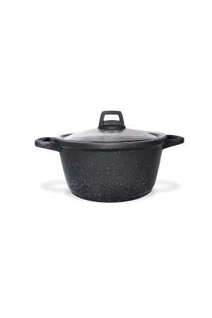 Negro Granit Döküm 28cm Derin Tencere NGR-DKM-28-TNCR - 4