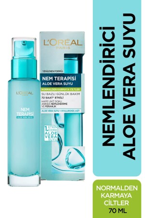 Nem Terapisi Aloe Vera Suyu Normalden Karmaya Ciltler Krem 70 Ml - 1