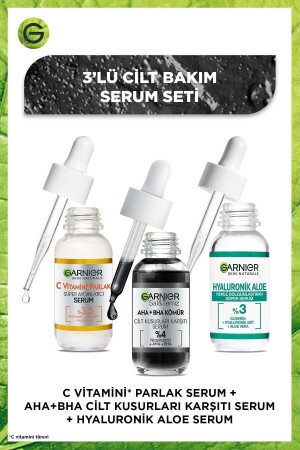 Nemlendirici Canlandırıcı Peeling Etkili Serum Seti 3 36005424979477 - 2