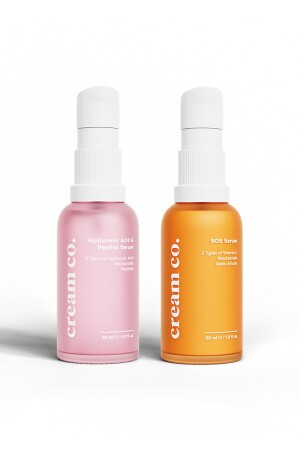 Nemlendirici Dolgunlaştırıcı Leke Kırışıklık Karşıtı Canlandırıcı Yenileyici Ikili - Cream Co.