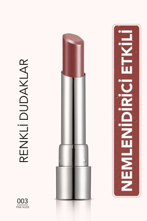 Nemlendirici Parlak Ruj (pembe) - Sheer Up Lipstick New - 003 Pinky Nude - 8682536012010 TYC00108939699 - 1