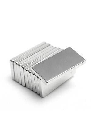 Neodym-Magnet, dekorativer Magnet, starke Anziehungskraft, 20 x 10 x 2 mm, 5 Stück - 3