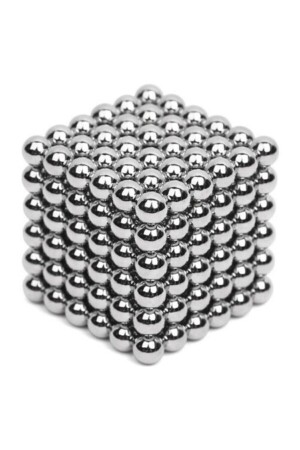 Neodym-Magnetwürfel 5 mm Silber Stressball Magische Magnetkugeln 216 Stück neocup01 - 3