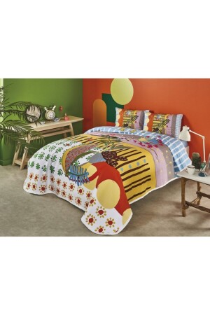 Neomi Bettwäsche-Set für Doppelbett V03-gelb V03-GELB - Taç