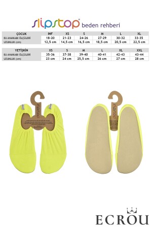 Neon Yellow Kadın Deniz Havuz Ayakkabısı - 3