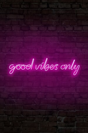 Neongraph Led Dekorative Wandbeleuchtung Neon Graffiti Magic Led Messages – Nur Good Vibes DEC010018 - 5