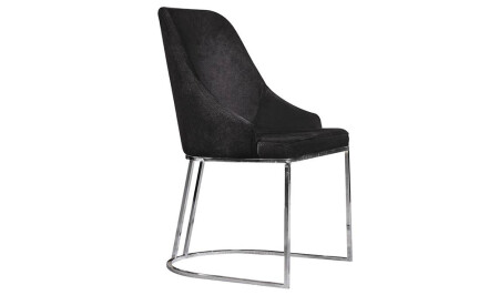 Nepal Luxury Sandalye 6 Adet - Siyah - 2