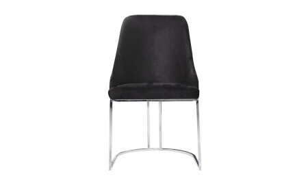 Nepal Luxury Sandalye 6 Adet - Siyah - 1