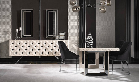 Nepal Luxury Yemek Odası - Cadde Yıldız