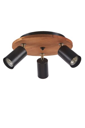 MNZ-Neron ديكورات خشب الجوز ماتة سوداء متحركة الشنابل الداخلية خشب نيرون - Bozyaka Aydınlatma